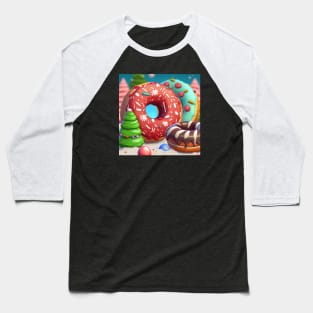 Jummy christmas donuts Baseball T-Shirt